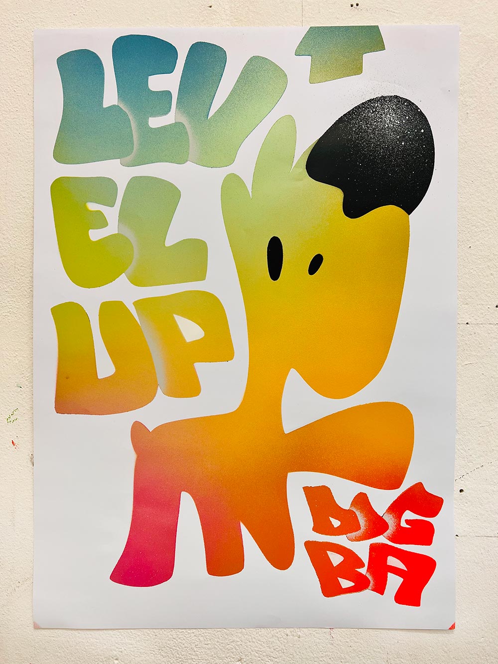 Dogba Level UP Print Rainbow