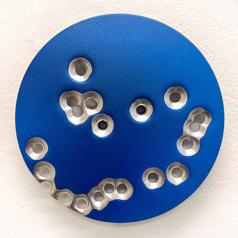 Smiley - Blau