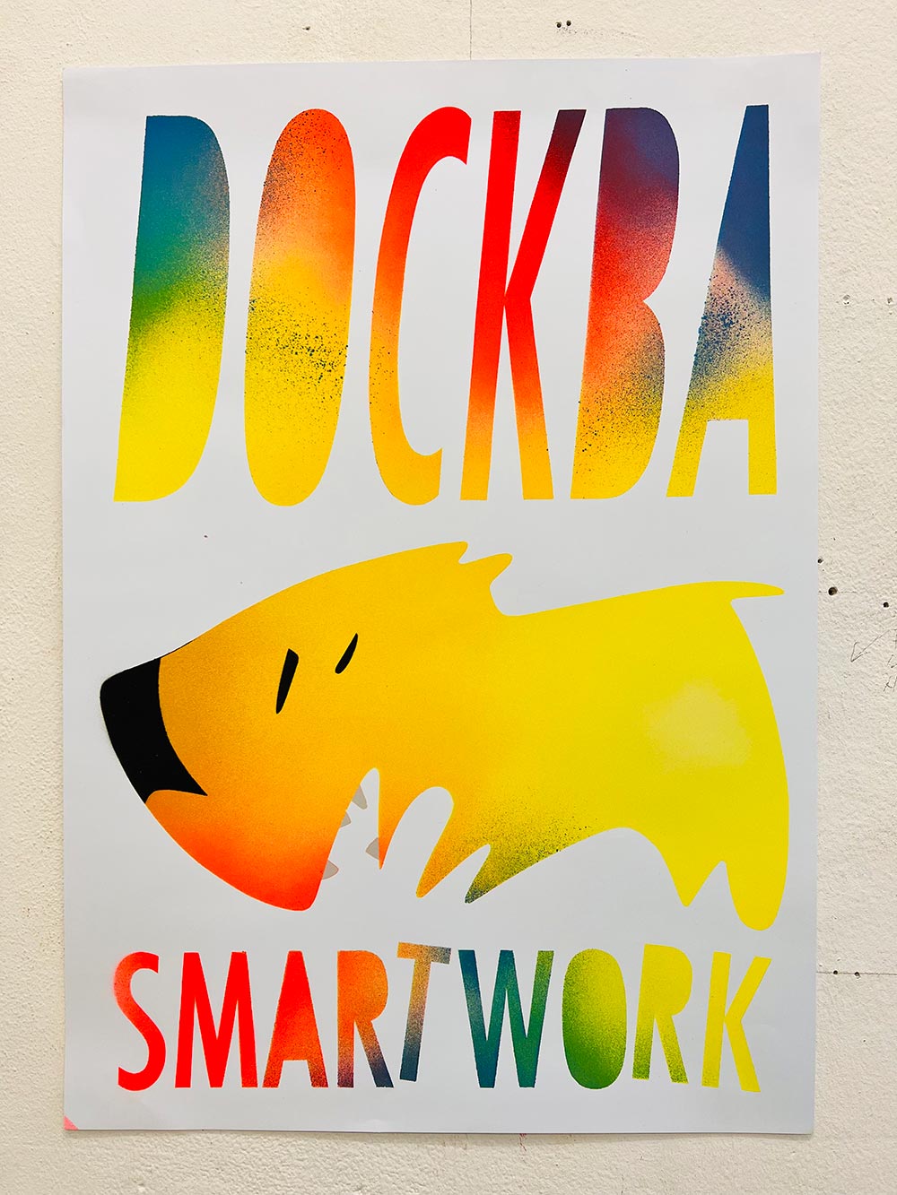 Dockba Smartwork Print Rainbow